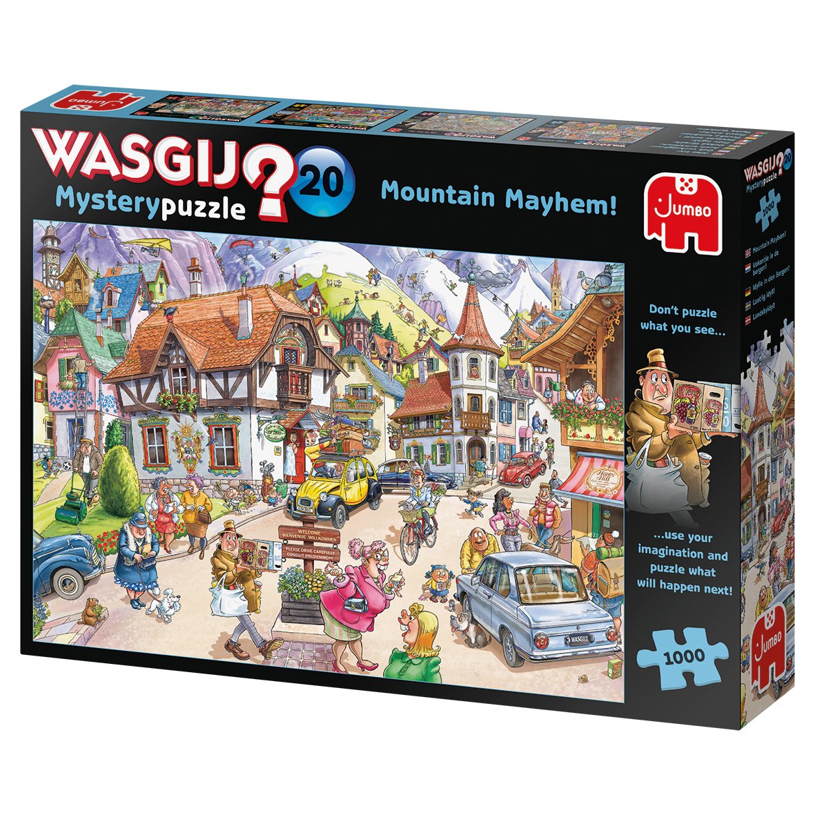 Jumbo Wasgij Mystery 20 Idylle In Den Bergen! 1000 Teile (25002)