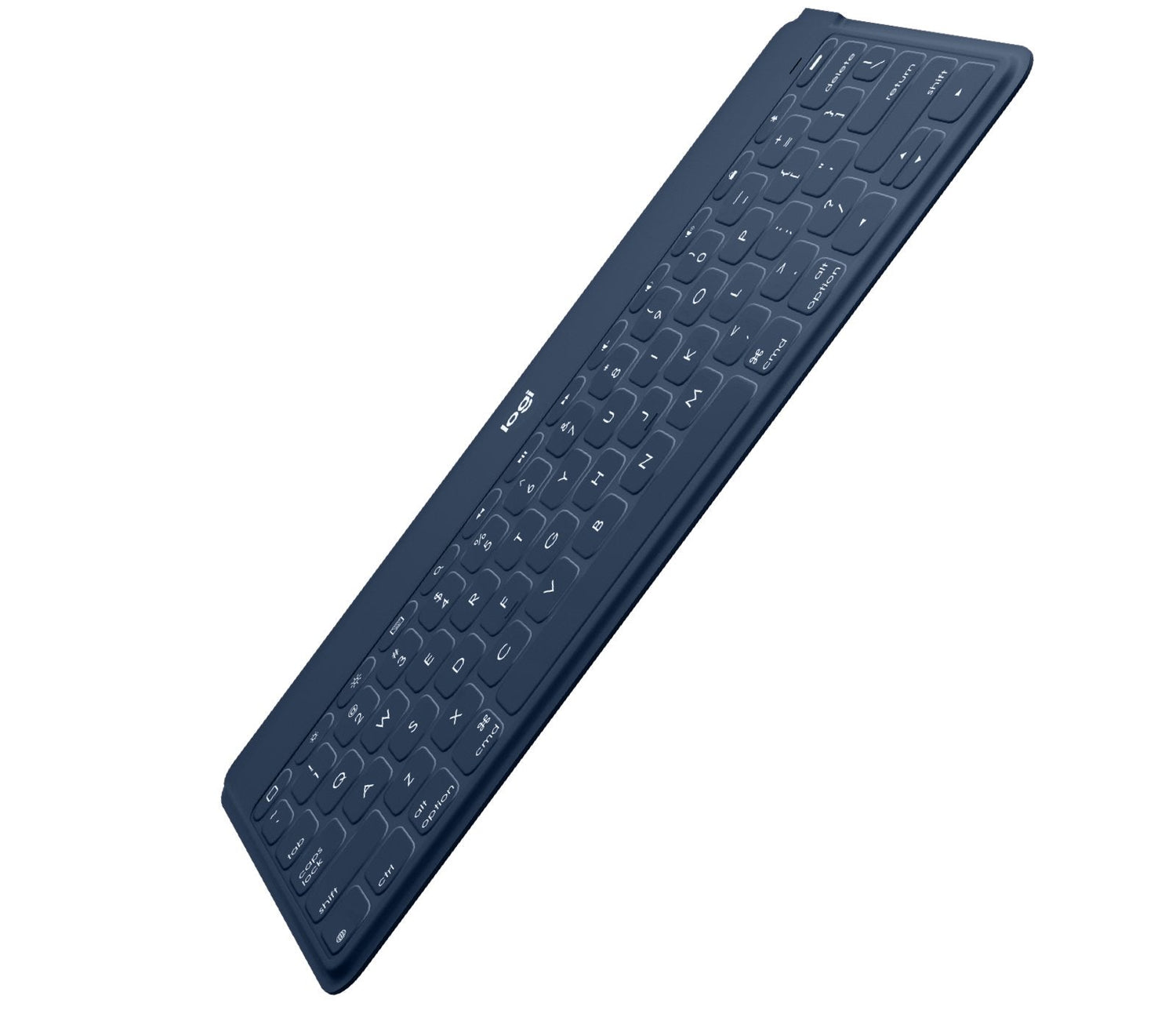 Logitech Keys-To-Go Inglés Internacional Bluetooth Azul