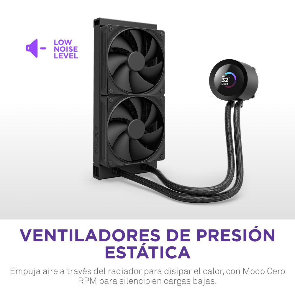 EAN 5056547205199 - NZXT Kraken Plus 240 Procesador Sistema de refrigeración líquida todo en uno 12 cm Negro imagen 6
