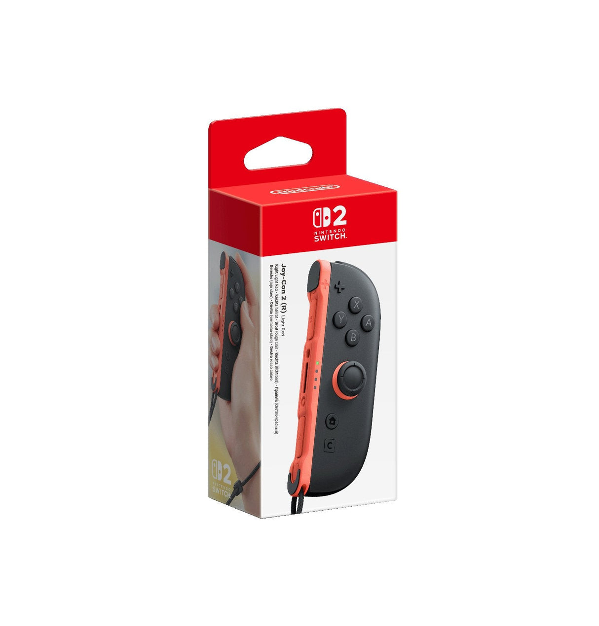 Nintendo 10015101 Mando Y Volante Negro, Rojo Bluetooth Palanca De Mando Analógico/Digital Nintendo Switch 2