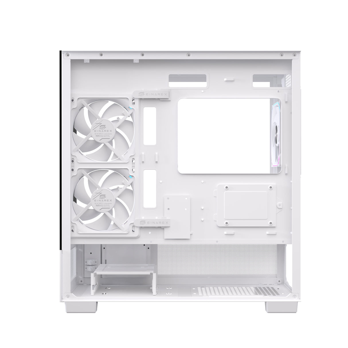 EAN 6977277360073 - Einarex EXCS-SM-51DR-W carcasa de ordenador Micro Torre Blanco imagen 10