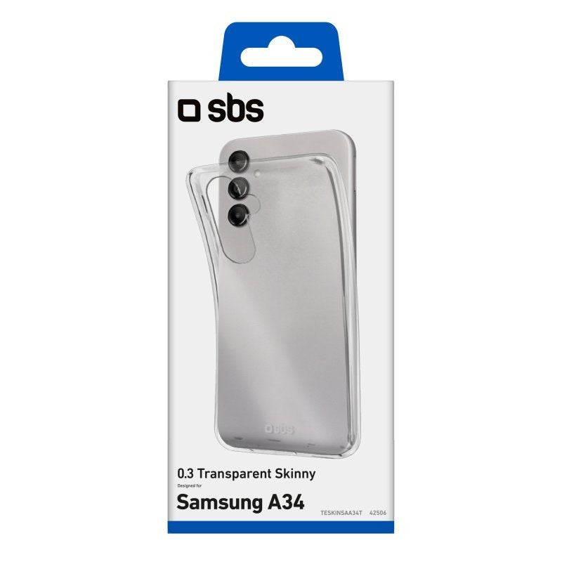 Sbs Skinny Cover Funda Para Galaxy A34 (6.6") Transparente