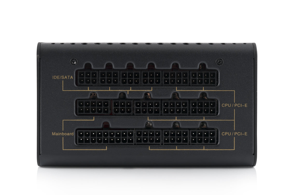 EAN 5901885244082 - Modecom Volcano Gold unidad de fuente de alimentación 750 W 20+4 pin ATX ATX Negro imagen 4