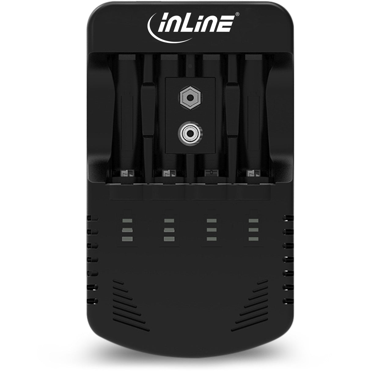 Cargador De Batería Inline Nimh/Nicd, Aa Aaa Y 9v