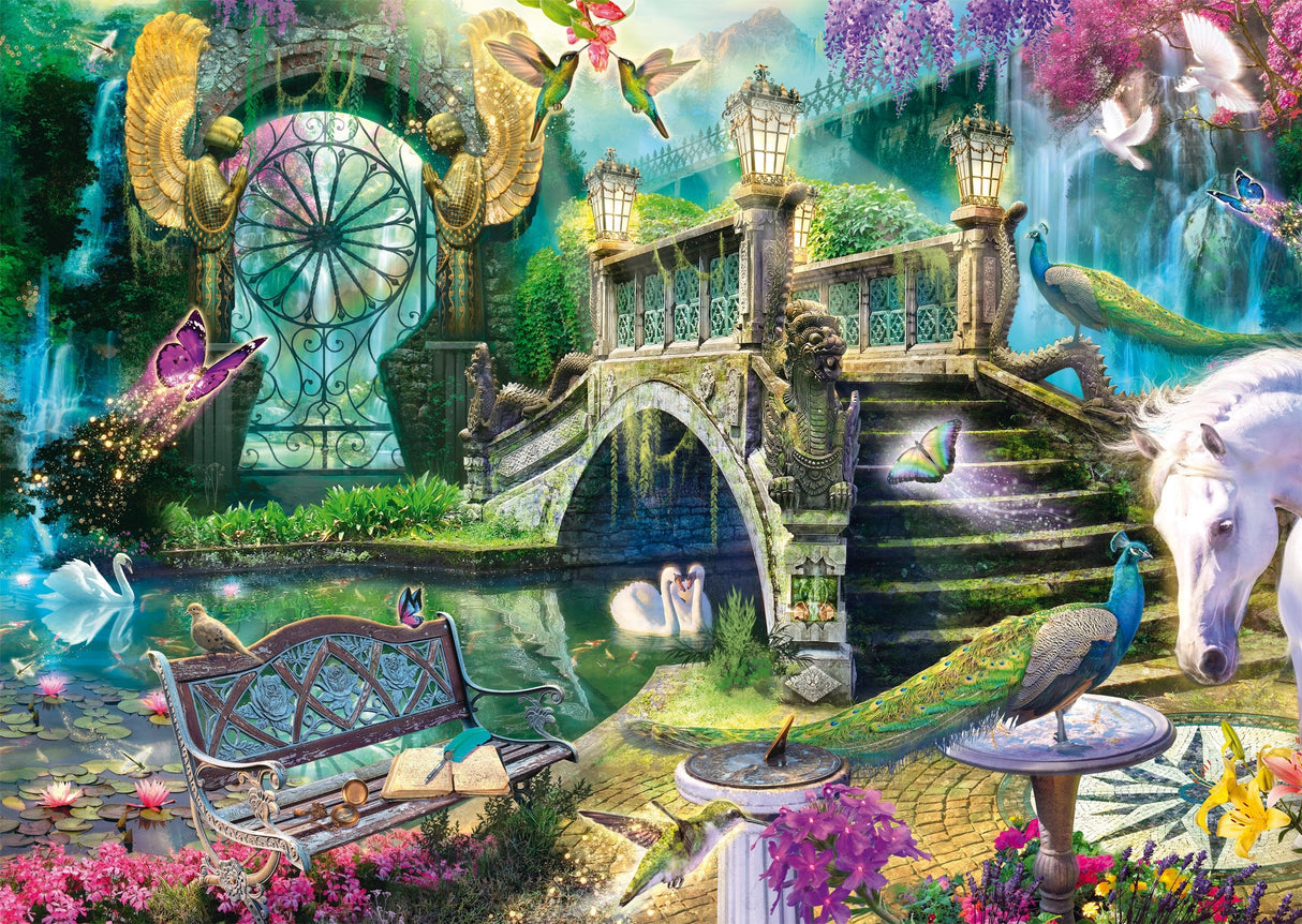 Schmidt Spiele Jeff Haynie: El Jardín Secreto, Rompecabezas De 1000 Piezas 58631