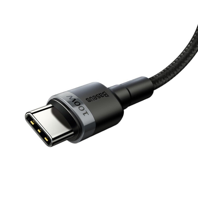 Baseus Cafule Gris/Negro - Cable Usb Tipo C A Tipo C 100w 2m