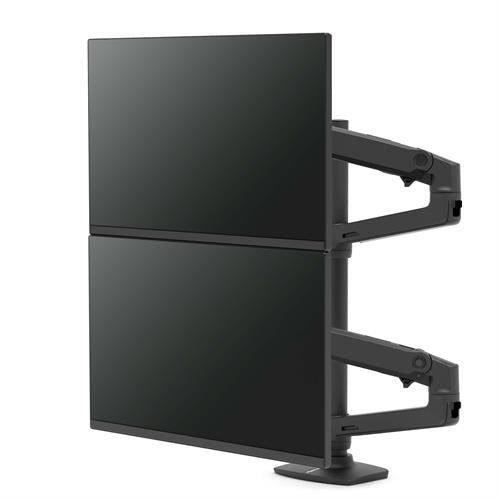 EAN 0698833075700 - Ergotron LX Series LX Dual Stacking Arm, Tall Pole, Matte Black 101,6 cm (40") Escritorio Negro imagen 3