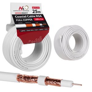 Cable Koncentryczny Rg6 25m Mctv-470