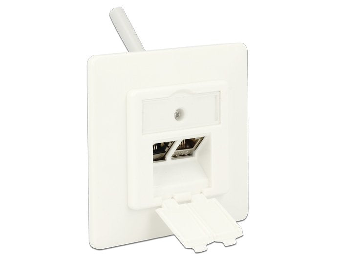 Keystone Toma De Conexión 2 Port Compacto