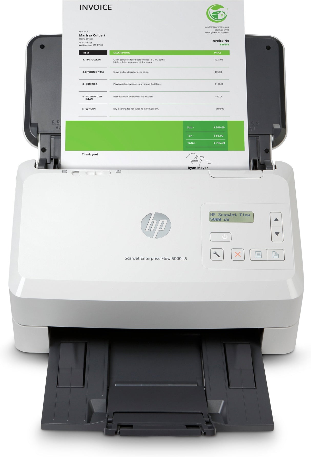 Hp Scanjet Enterprise Flow 5000 S5