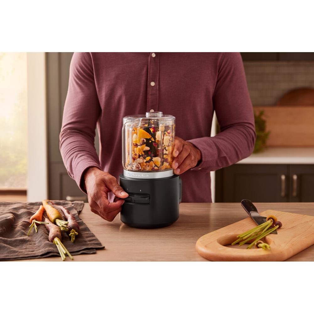 Kitchenaid 5kfcr500bm Go Cordless Zerkleinerer (Ohne Akku) Matt Negro