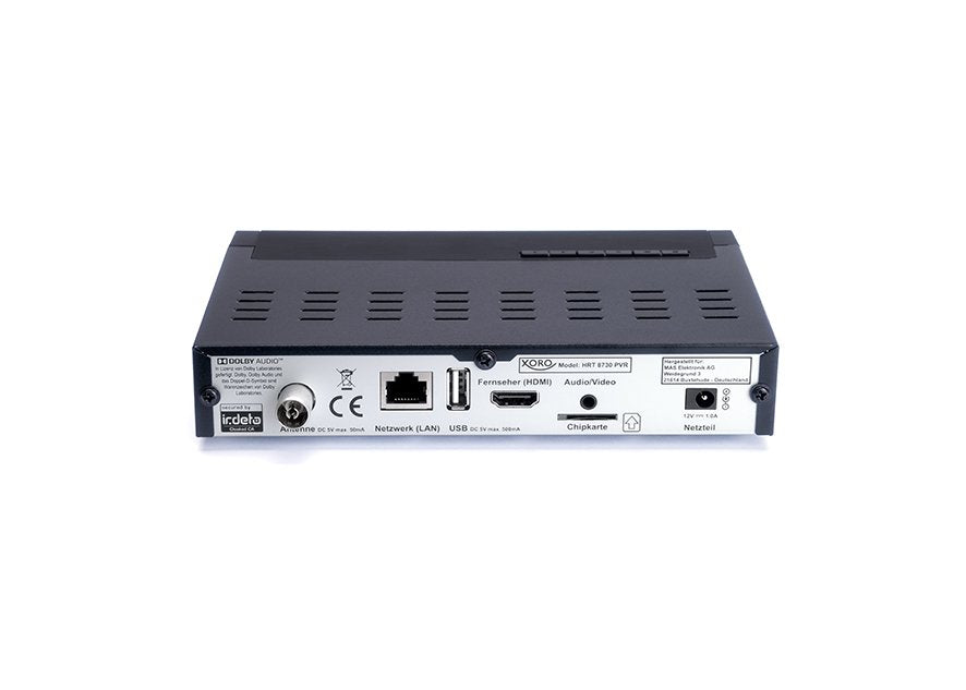 Xoro Hrt 8730, Hd Dvb-T2 C Hd Receiver, Freenet, Pvr-R