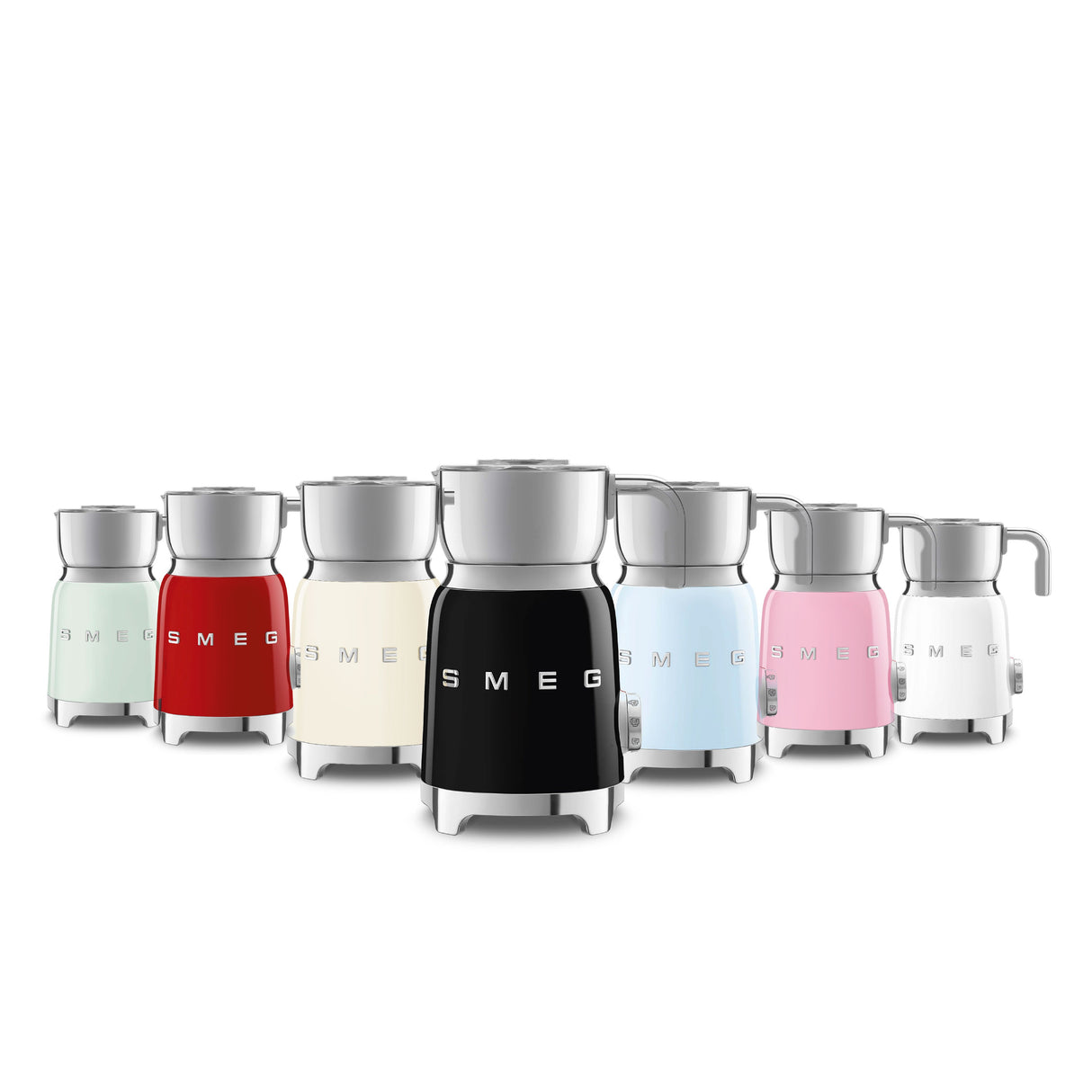 EAN 8017709316129 - Smeg MFF11PKEU espumador o calentador de leche Automatic milk frother/warmer Rosa imagen 6