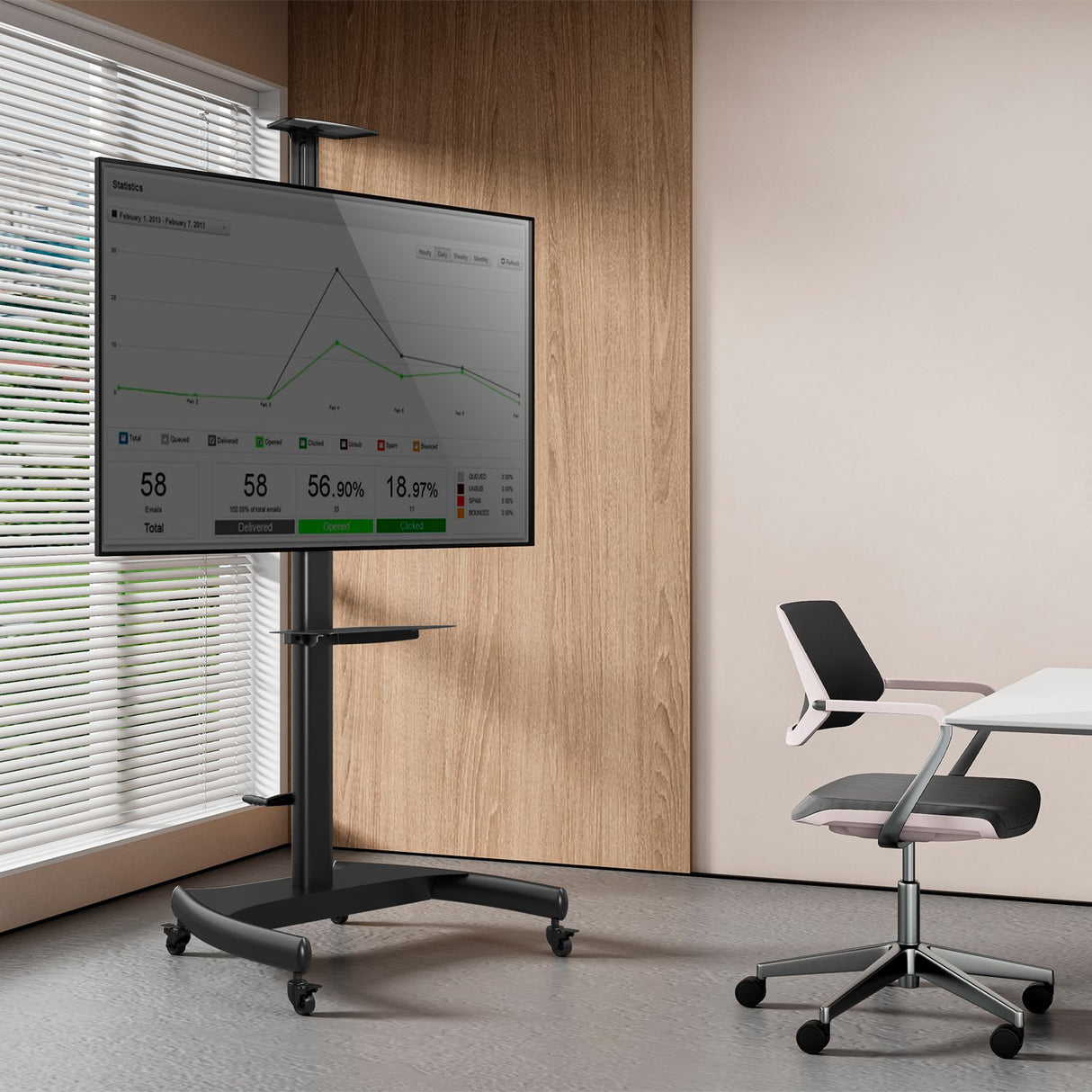 EAN 8436574708684 - AISENS ECO 177,8 cm (70") imagen 5
