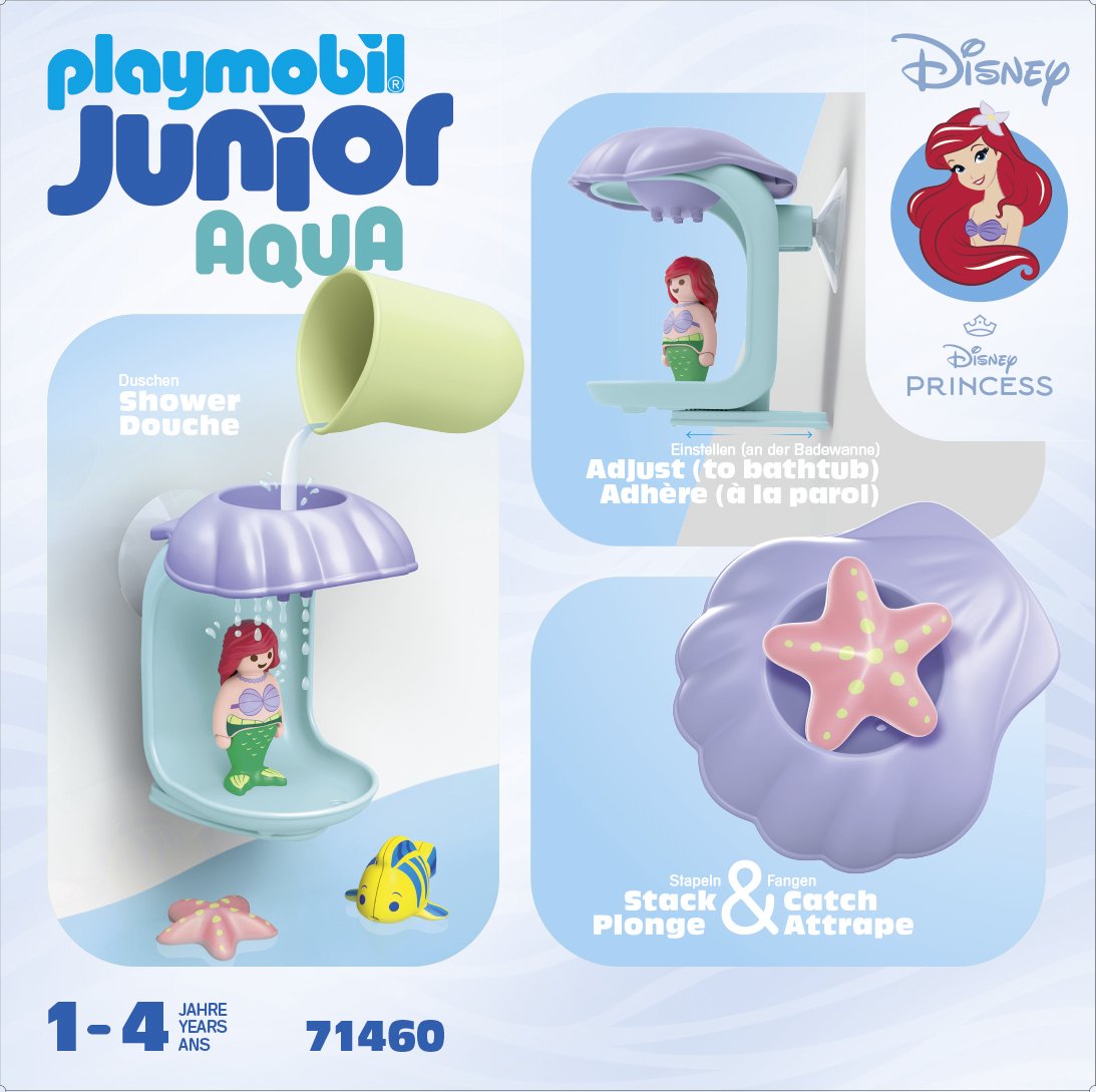Playmobil Junior Disney: Lluvia De Conchas De Ariel