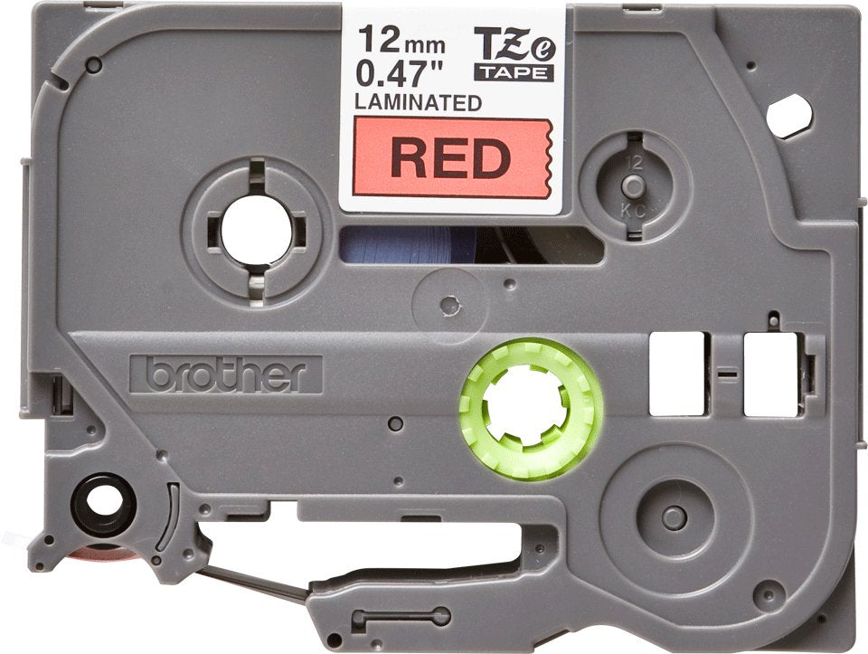 EAN 4977766681858 - Brother TZE-431 cinta para impresora de etiquetas Negro sobre rojo imagen 2