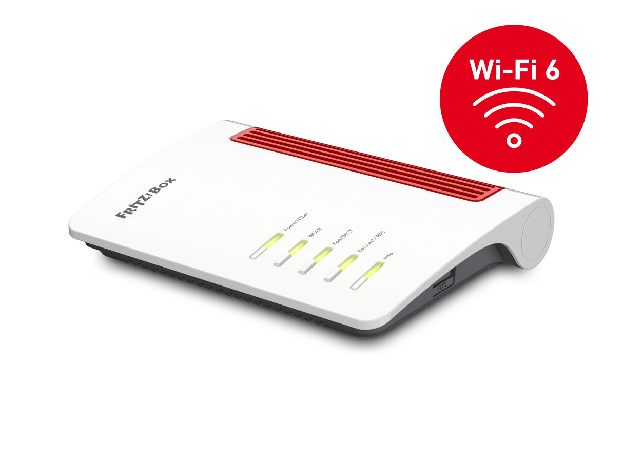 EAN 4023125029592 - Box FRITZ! 5530 (WITH SFP XGSPON) router inalámbrico Gigabit Ethernet Doble banda (2,4 GHz / 5 GHz) Blanc imagen 2