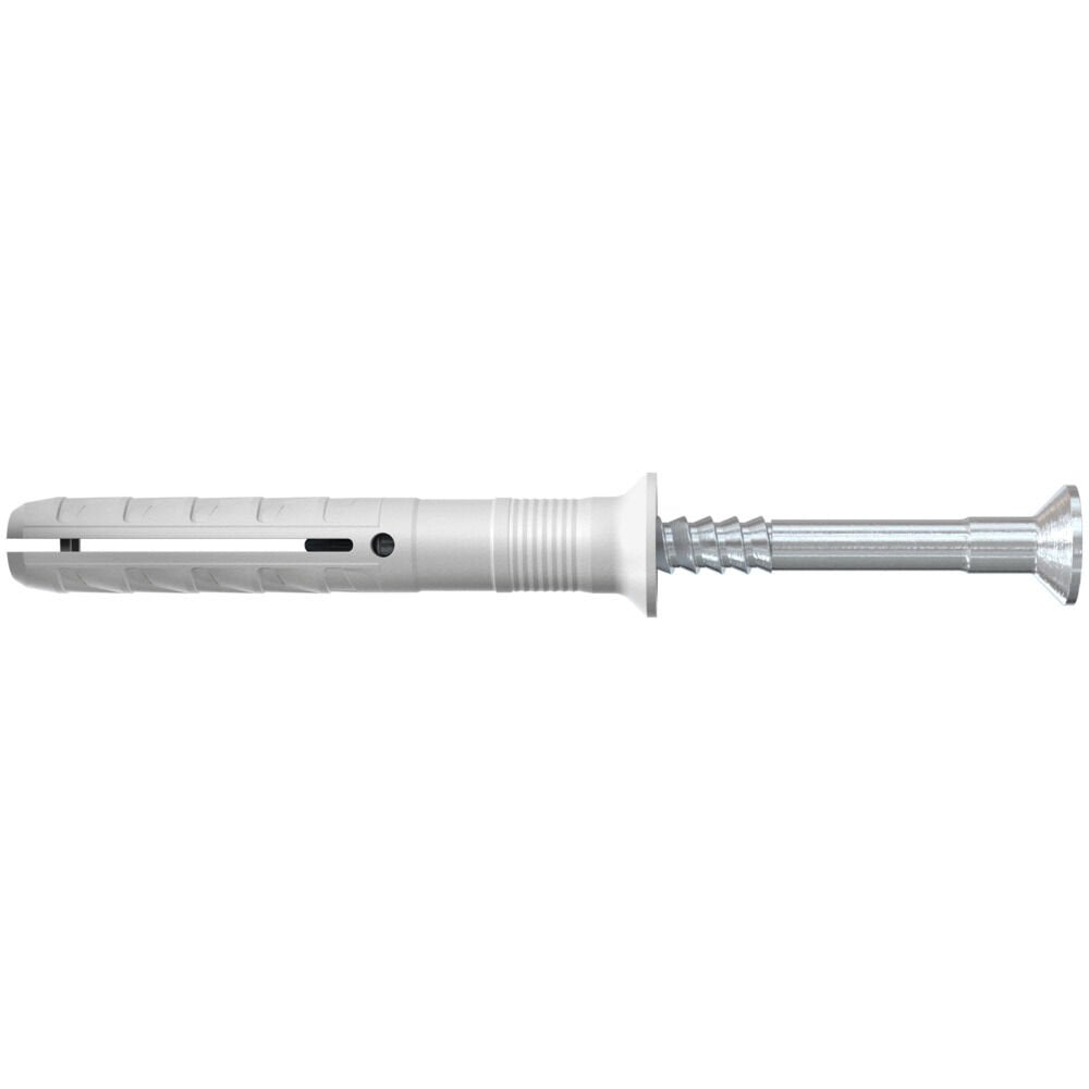 Caja 50 Tacos Clavo+Tornillo N Ø6x40mm/10 S 50354 Fischer