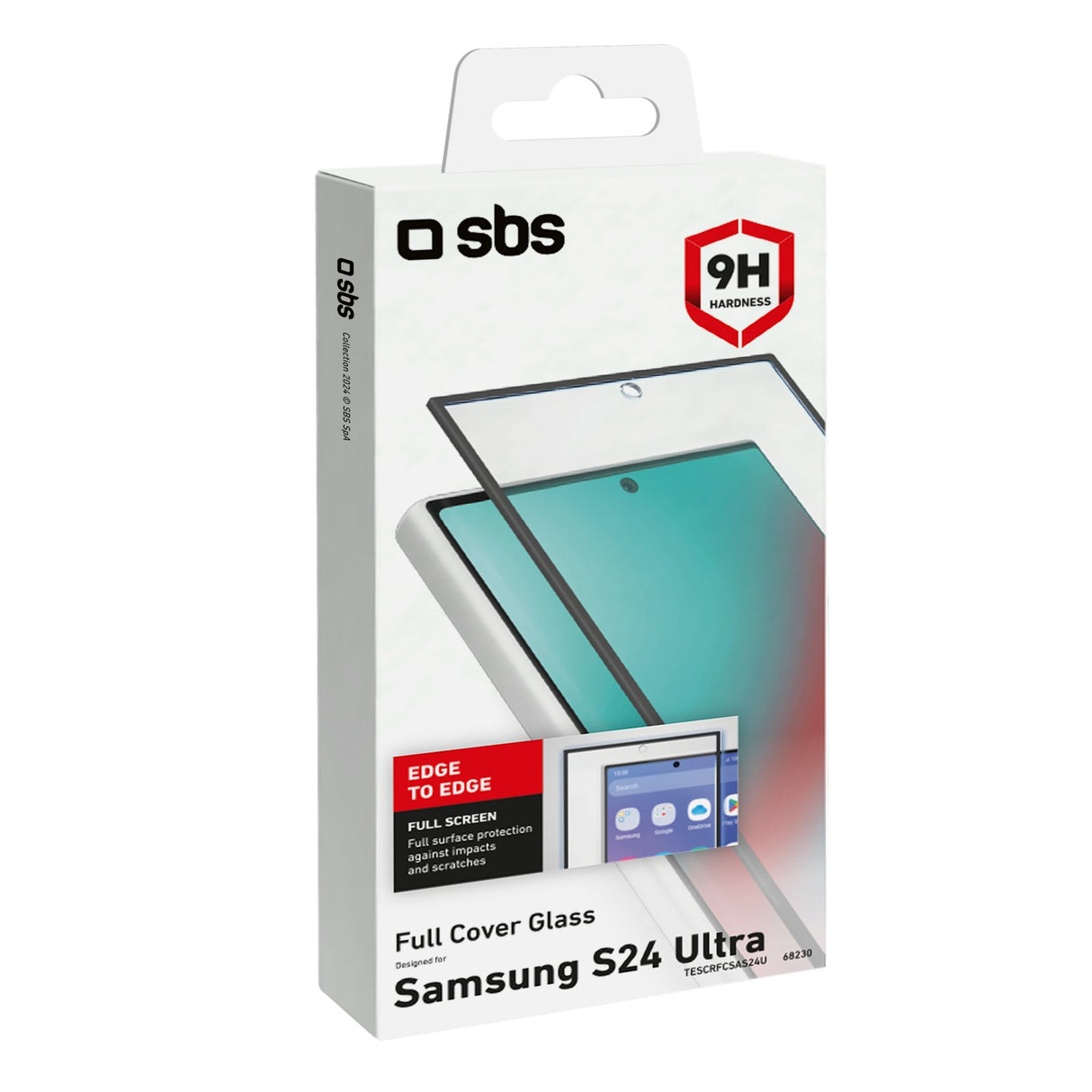 EAN 8018417468230 - SBS TESCRFCSAS24U protector de pantalla o trasero para teléfono móvil Samsung 1 pieza(s) imagen 2