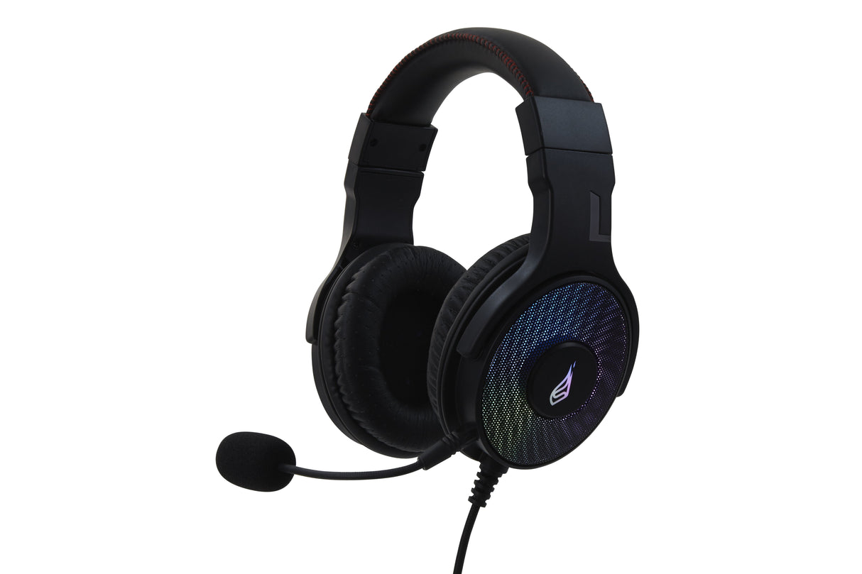 Auriculares Gaming Con Micrófono Surefire Harrier 360/ Usb/ Negros