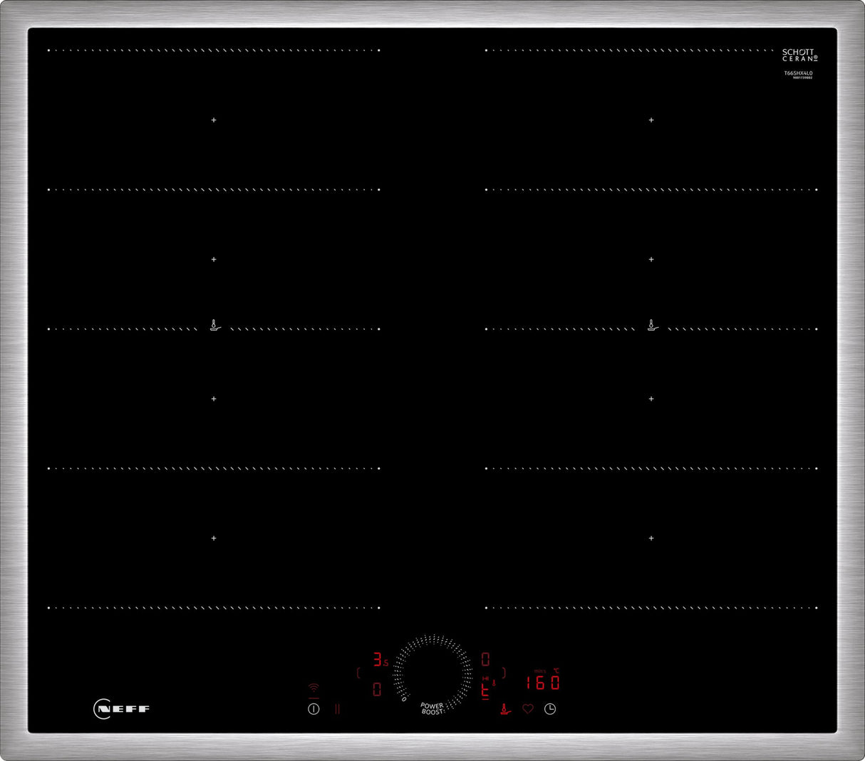 EAN 4242004269960 - Neff T66SHX4L0 hobs Negro Integrado 60 cm Con placa de inducción 4 zona(s) imagen 1