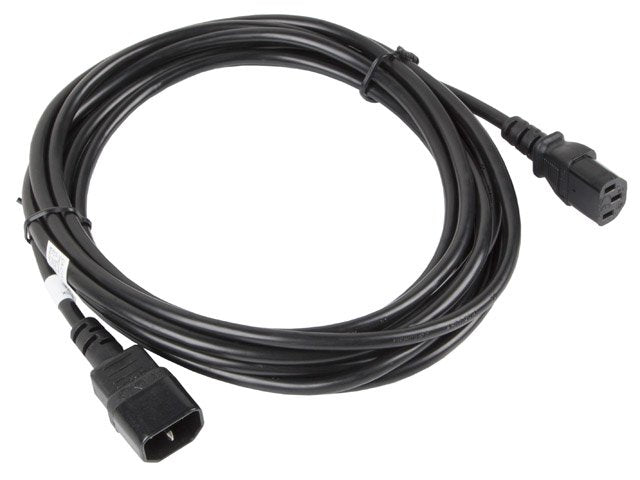 Lanberg Cable Alargador De Alimentacion 5 Metros Ca-C13e-11cc-0050-Bk Conectores Iec320 C13 / Iec320 C14