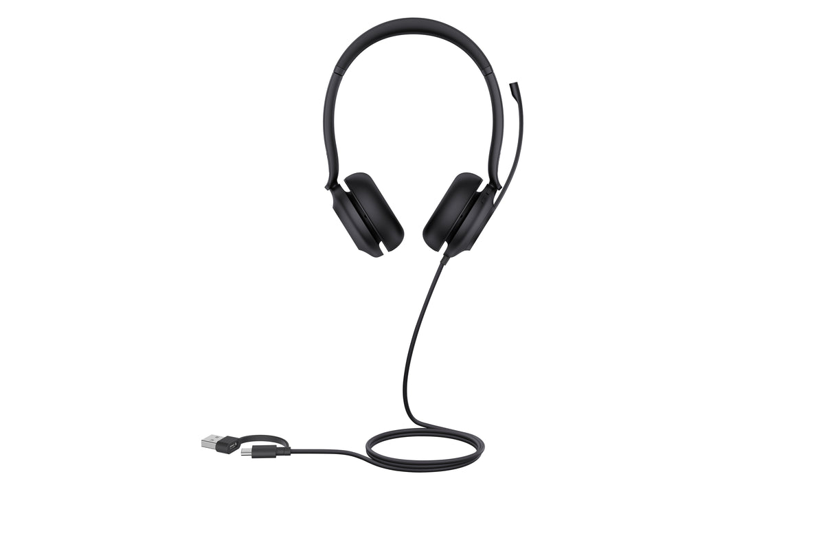 EAN 6938818320536 - Yealink UH35 Dual Teams USB-C/A Auriculares Alámbrico Diadema Llamadas/Música USB Type-C / USB Type-A Neg imagen 1