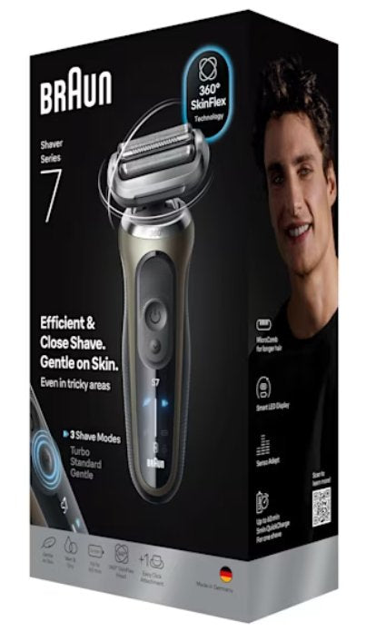 Braun Series 7 72-C1200s (Gris/Negro) 8700216645300