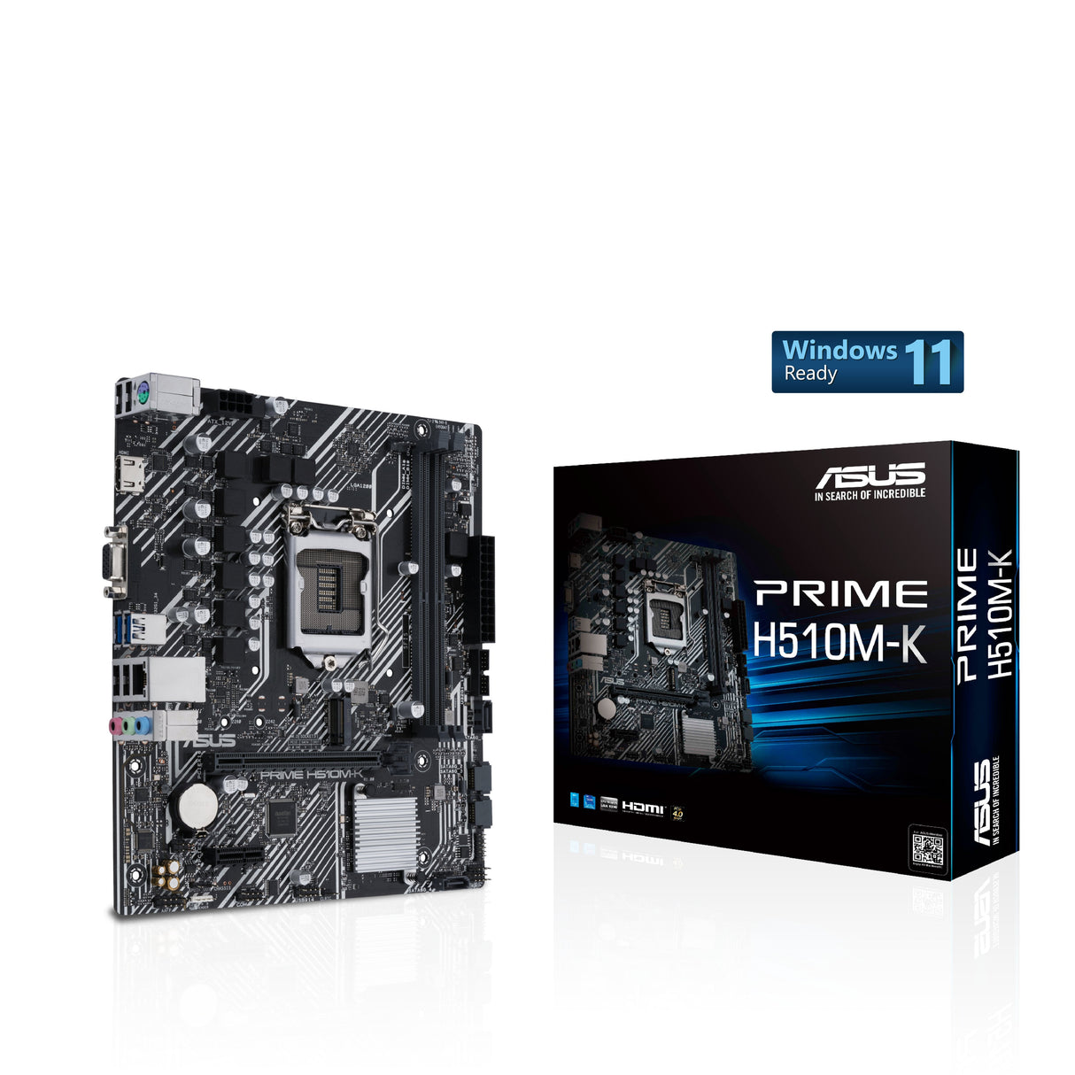 Placa Base Asus Lga1200 Prime H510m-K M-Atx/2xddr4/4xsata6/1xusb 3.2/1xusb 2.0 90mb17n0-M0eay0