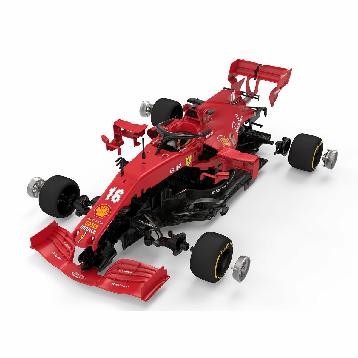 Kit Jamara Ferrari Sf 1000 1:16 Rojo 2.4ghz
