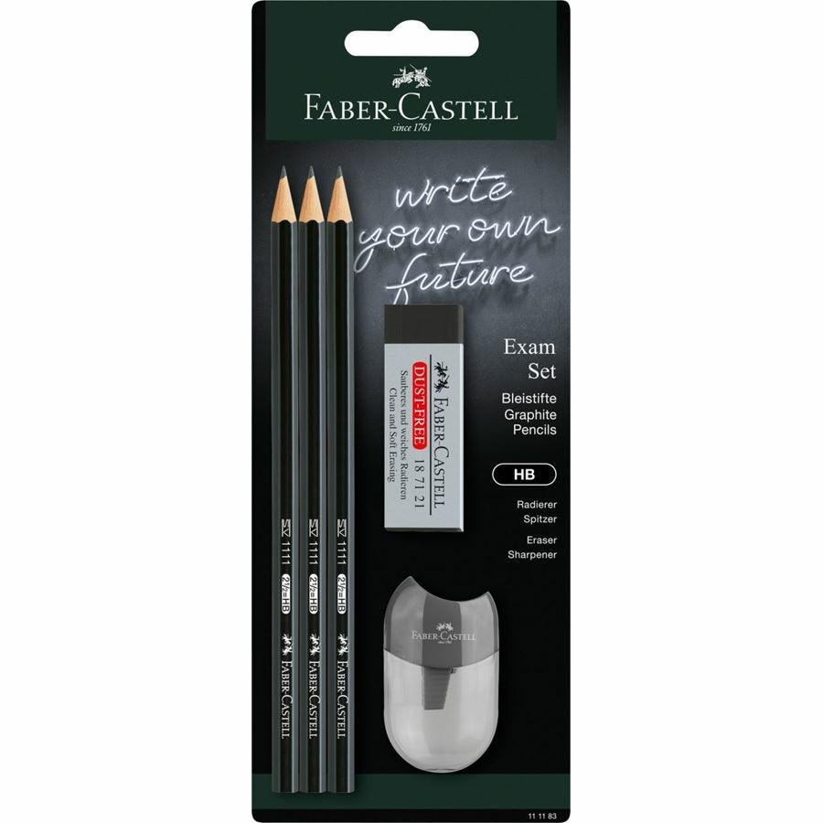EAN 4005401111832 - Faber-Castell 111181 HB 3 pieza(s) imagen 1