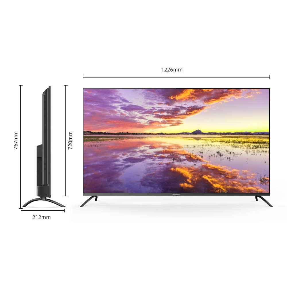 Chiq U55qm8v, Tv Qled Negro