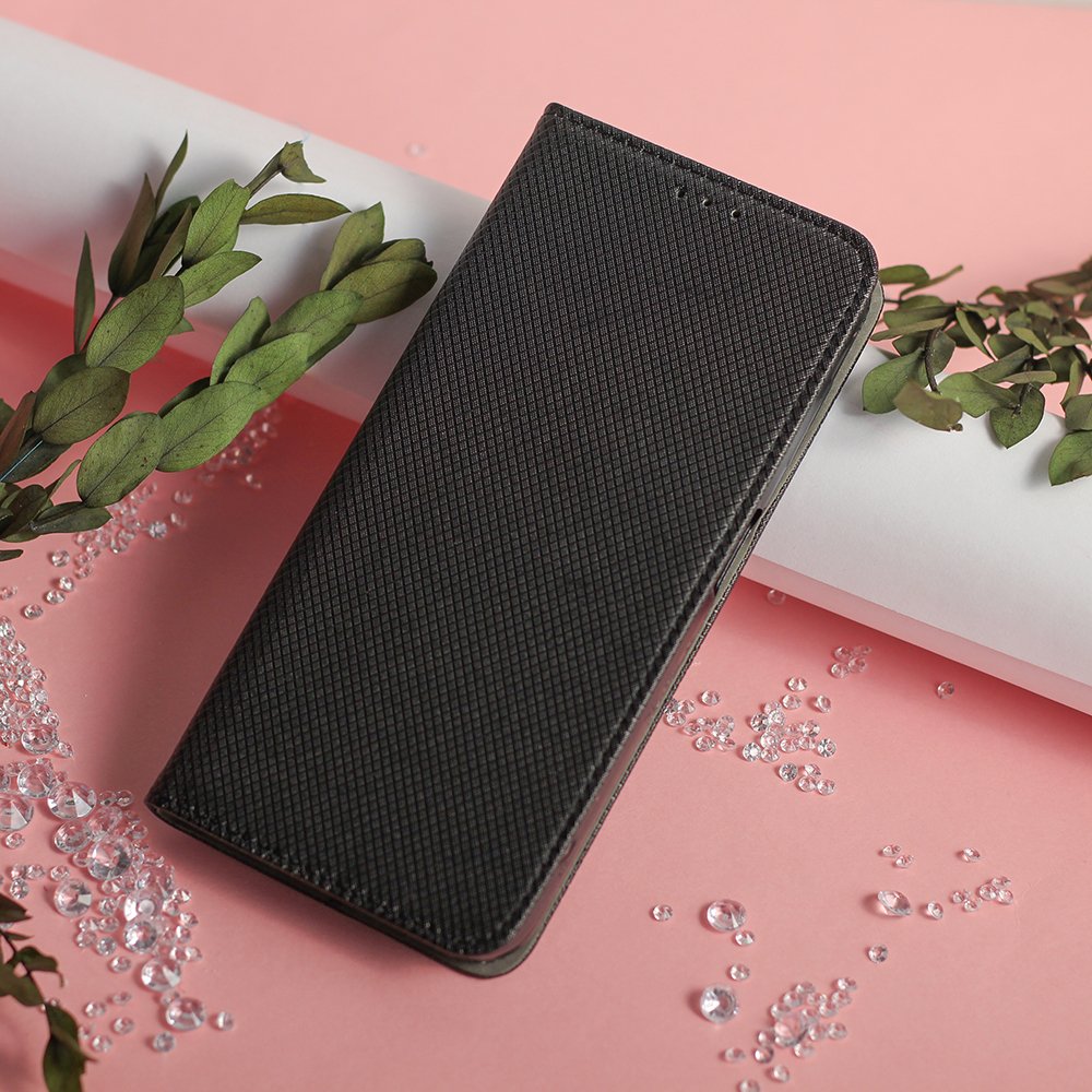 Funda Tipo Libro Con Soporte Magnética Negro Compatible Apple Iphone 14 - Jaym®