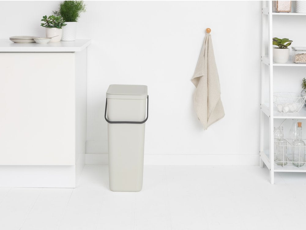 Brabantia Sort & Go Cubo De Basura Gris Claro 40 L