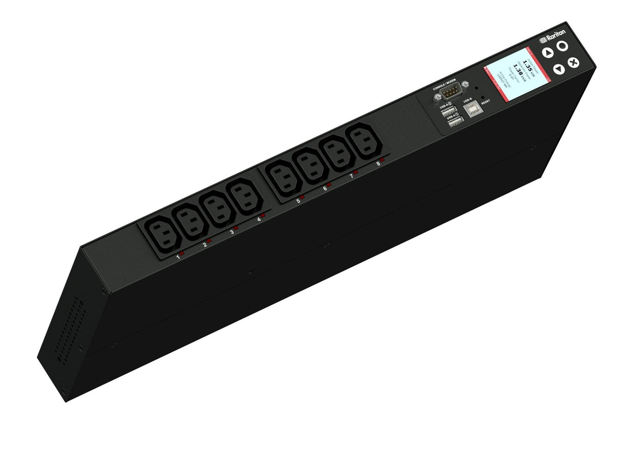 EAN 785813015419 - Raritan PX3-5190R unidad de distribución de energía (PDU) 8 salidas AC 1U Negro imagen 1
