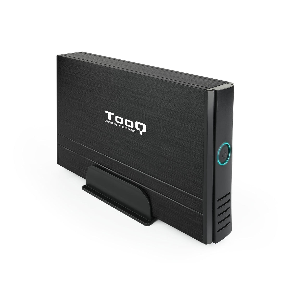 Tooq Carcasa Externa Hdd 3.5" Sata/Ide Usb 2.0 Con Soporte - Negro