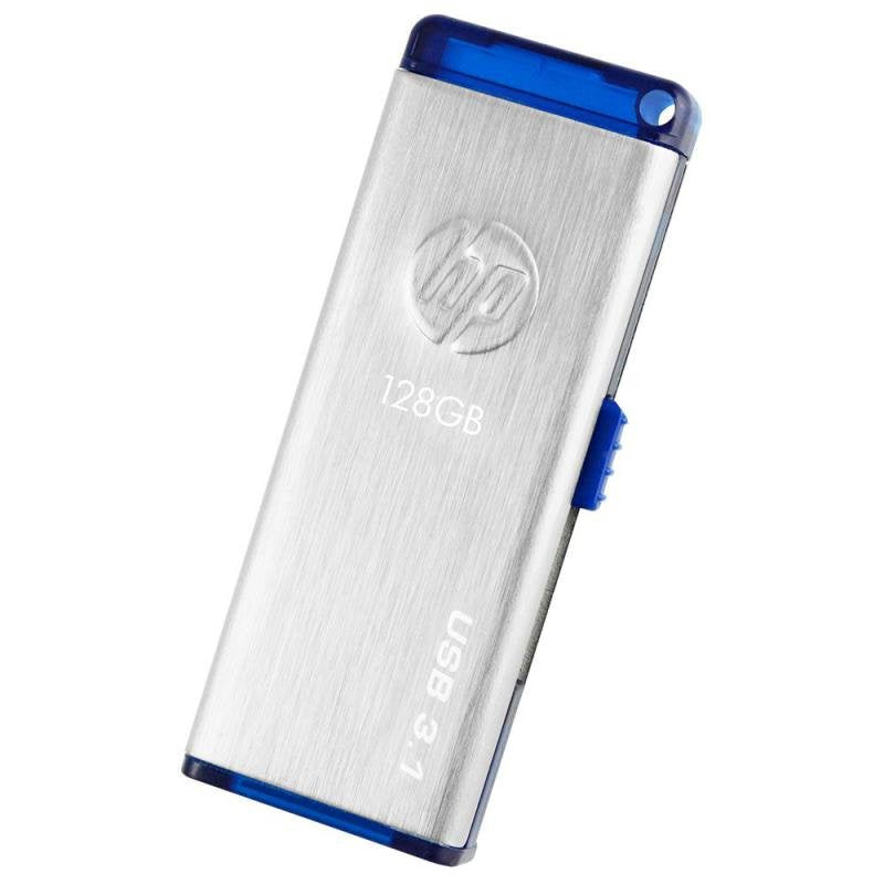EAN 4712847095915 - HP x730w unidad flash USB 128 GB USB tipo A 3.2 Gen 1 (3.1 Gen 1) Azul, Acero inoxidable imagen 3