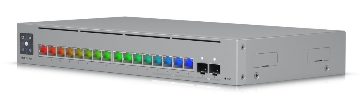 EAN 0810084694565 - Ubiquiti Pro Max 16 L3 2.5G Ethernet (100/1000/2500) 1U Gris imagen 4