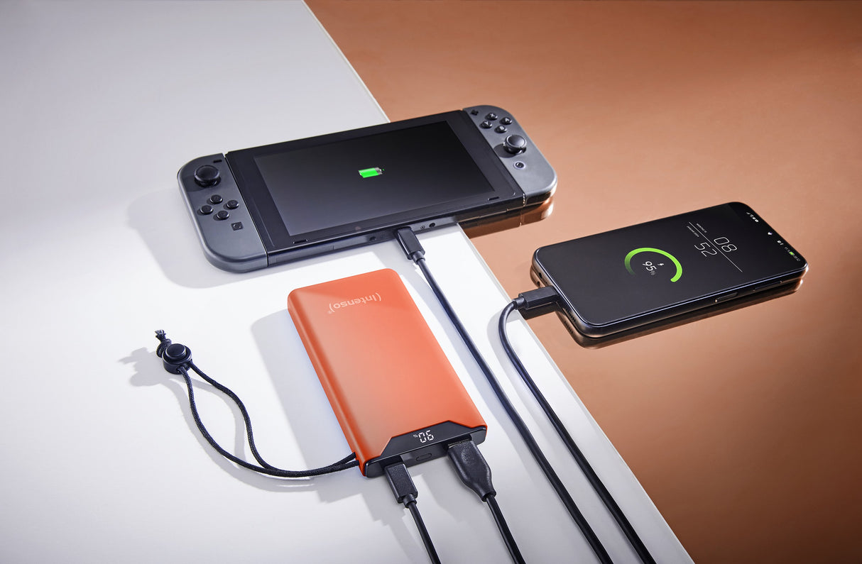 EAN 4034303034314 - Intenso 7332038 batería externa Polímero de litio 10000 mAh Naranja imagen 6