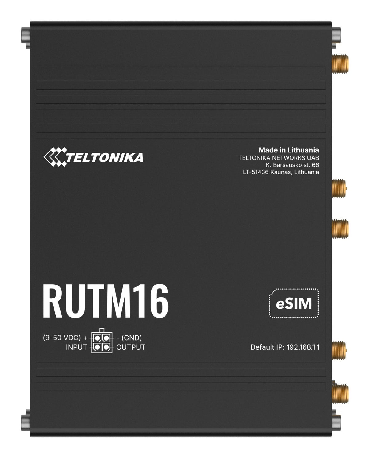 Teltonika · Router · Rutm16 · Lte Global Router Cat6