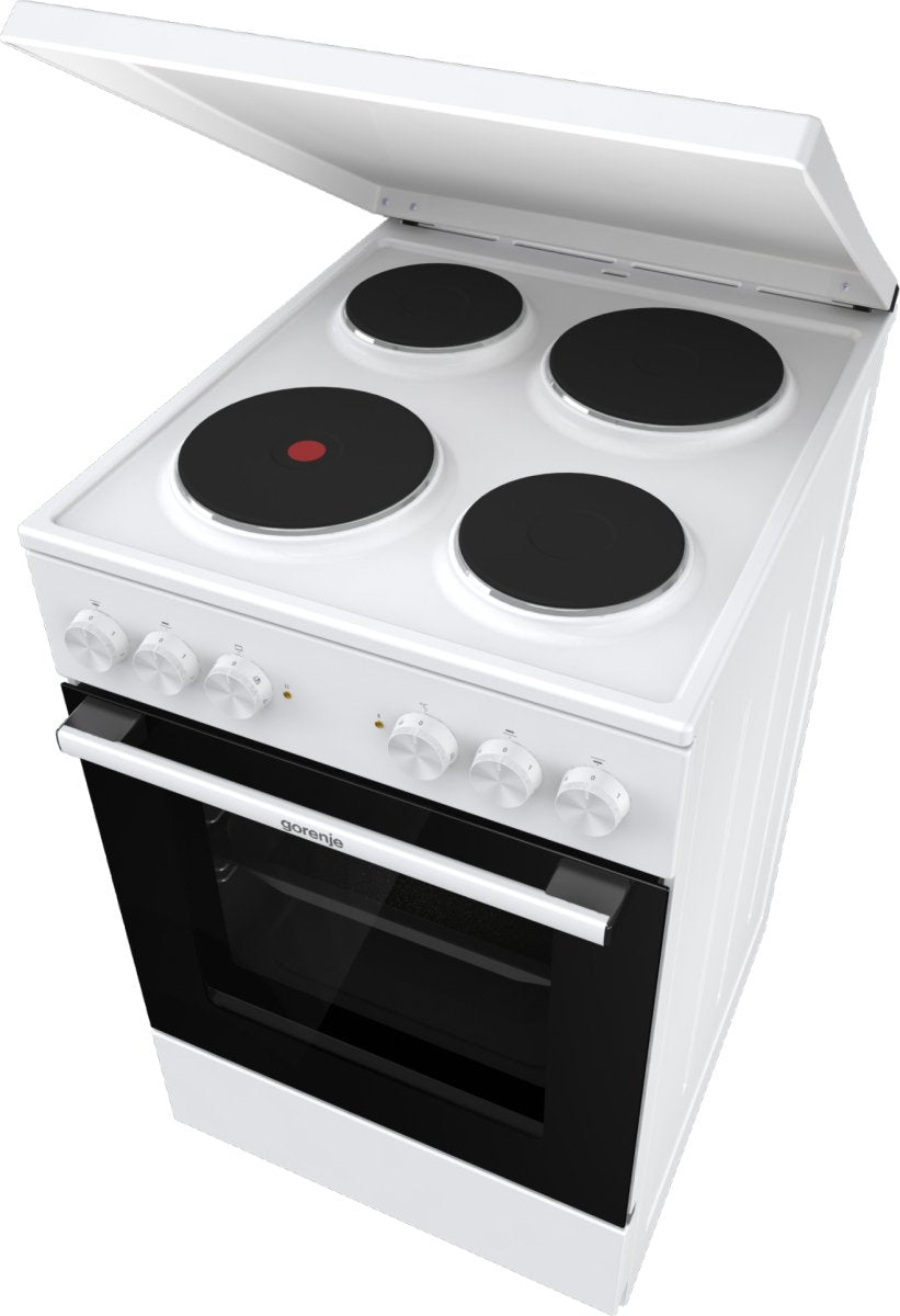 EAN 3838782748783 - Gorenje GE5A23WH Cocina independiente Eléctrico Hornillo eléctrico / Placa eléctrica Blanco imagen 7