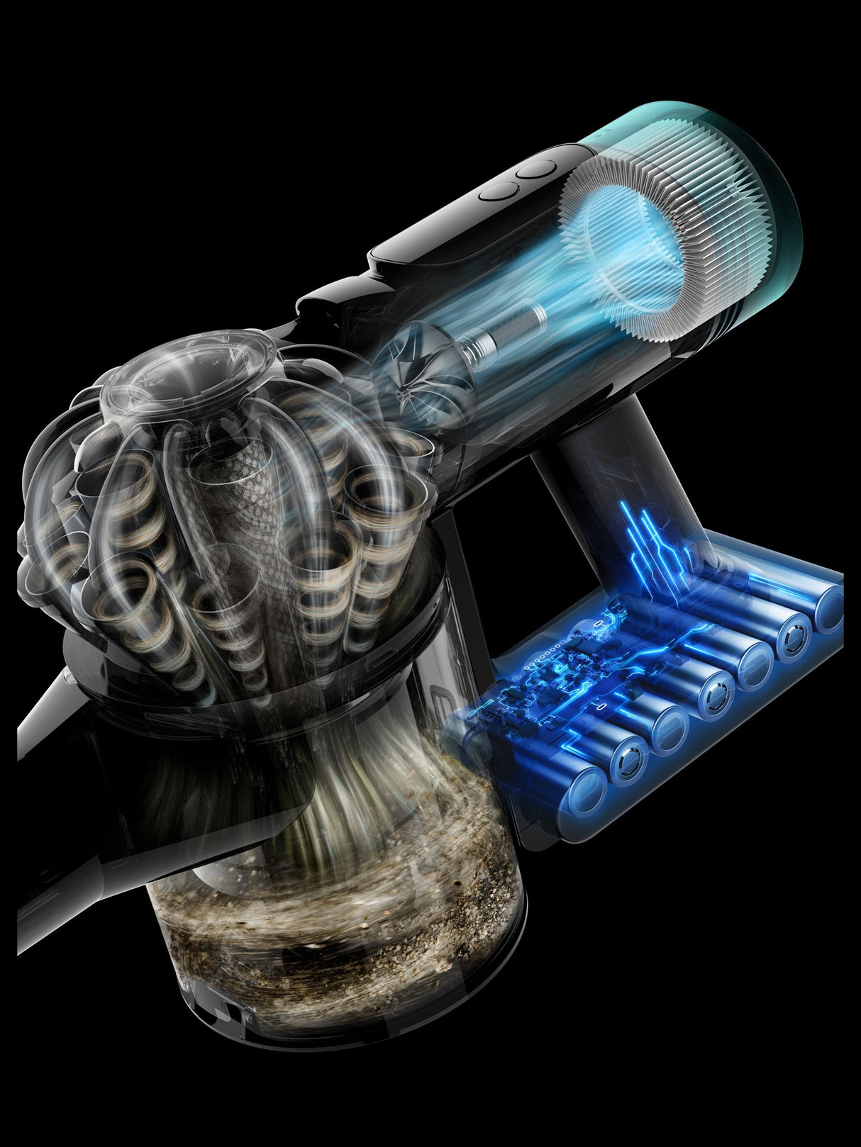 Dyson Dyson Akkustaubsauger V10 Konical 465w Beutellos 419634-01