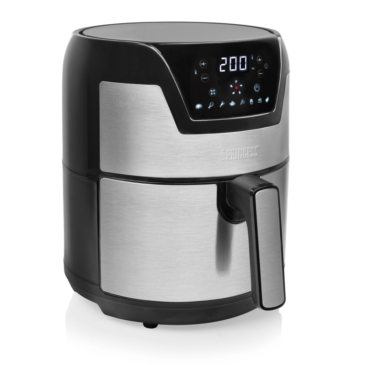 EAN 8713016091475 - Princess 182026 Sencillo 4,5 L Independiente 1500 W Freidora de aire caliente Plata imagen 1
