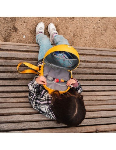 Mochila Con Pantalla Led Woxter Loy-Big Eye Amarilla