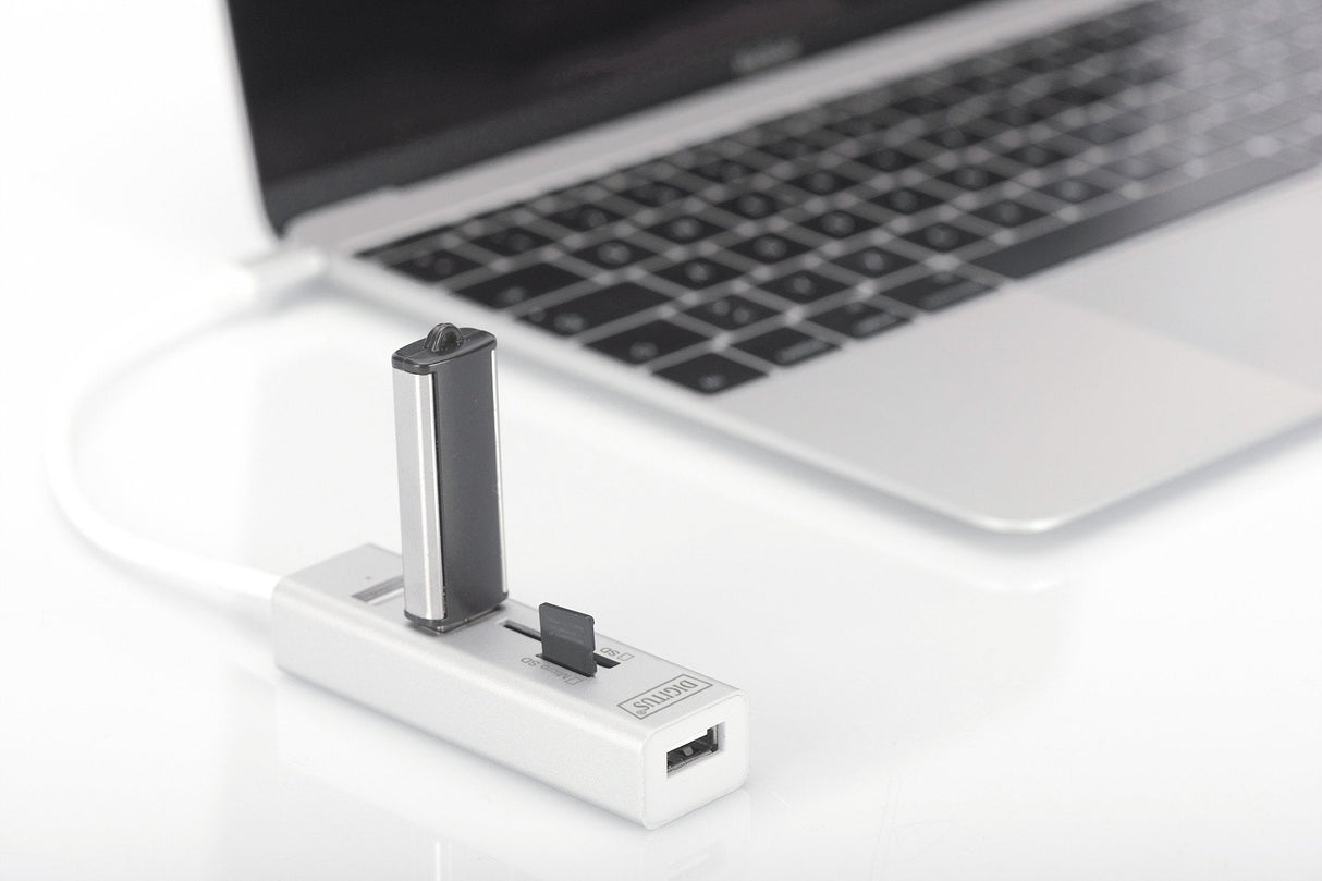 EAN 4016032425830 - Digitus DA-70243 lector de tarjeta USB 2.0 Blanco imagen 4