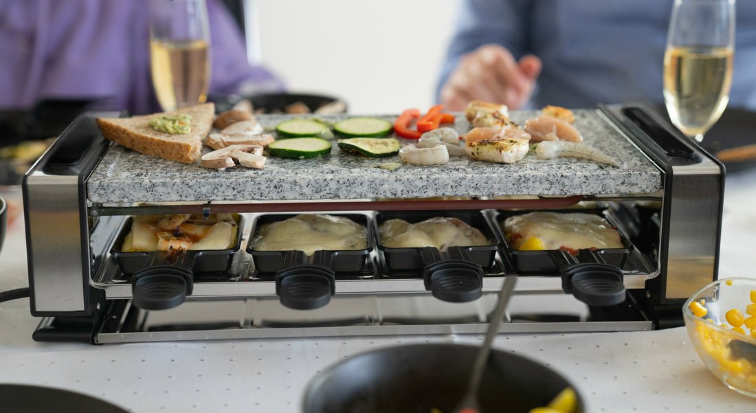 EAN 4011689487606 - Unold 48760 parrilla de interior 8 personas(s) 1200 W Negro, Acero inoxidable imagen 4