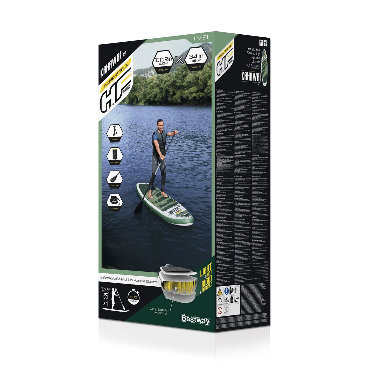 EAN 6942138952612 - Bestway 65308 tabla de surf Tabla de stand up paddle (SUP) imagen 34