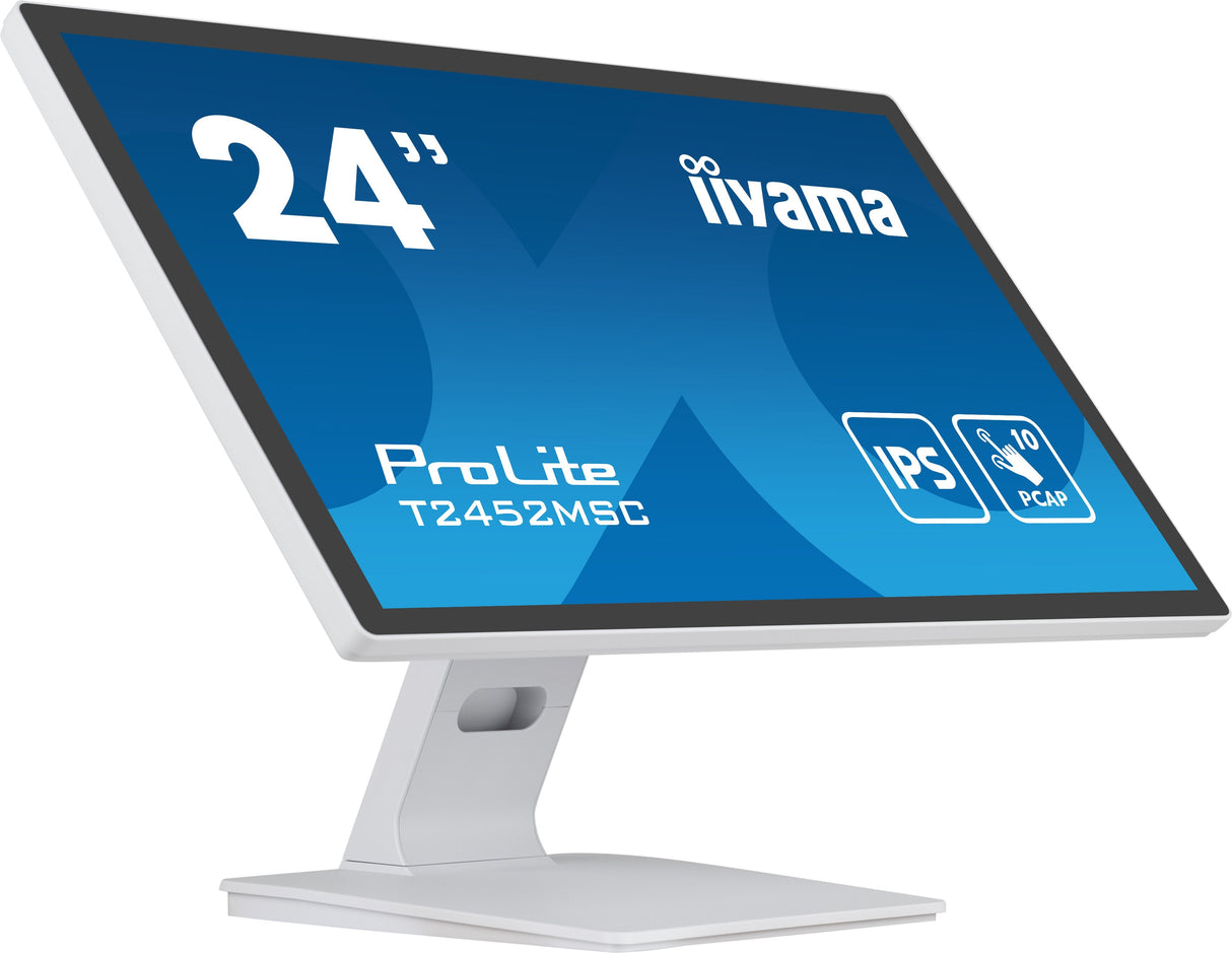 Iiyama 60,5 Cm 23,8" T2452msc-W1 16:9 M-Touch Hdmi+2usb Ips