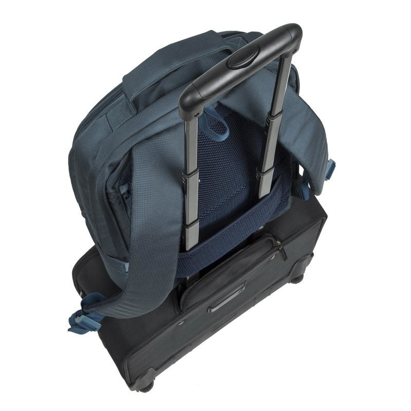 Mochila Rivacase 8460 Tegel Eco Para Portátil 17.3" Acuamarina