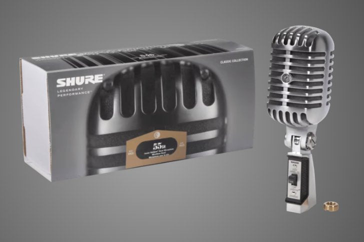Micrófono Shure 55sh Series Ii Dinámico Retro